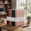 A5 Hardcover Zelfdiscipline Dagboek: 26-27 Weken Engelse Maandelijkse Planner met Riem