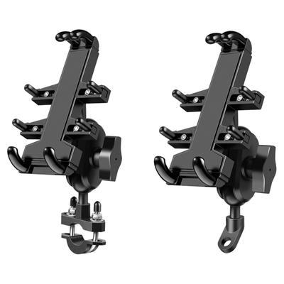 A01 Universal Motorcycle Bike Mobile Phone Holder Aluminum Bicycle Riding Bracket GPS Mount Handlebar Side Mirror
