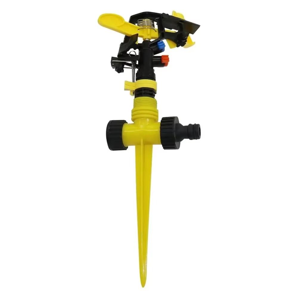 Adjustable Impact Sprinkler Spiked Lawn Irrigation Tool Garden Sprinkler  Lawn Irrigation