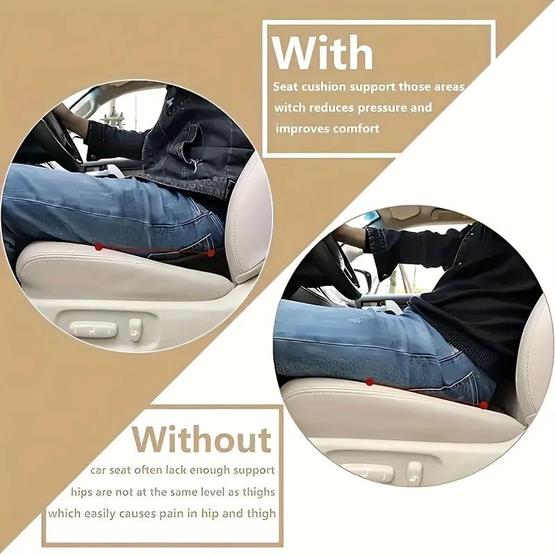 2 in 1 Multifunktions Auto Sitzkissen Universal Memory Lenden Kissen Unterstützung Fahrer Atmungsaktive Pad Sitz Sitz Anhebung Spon
