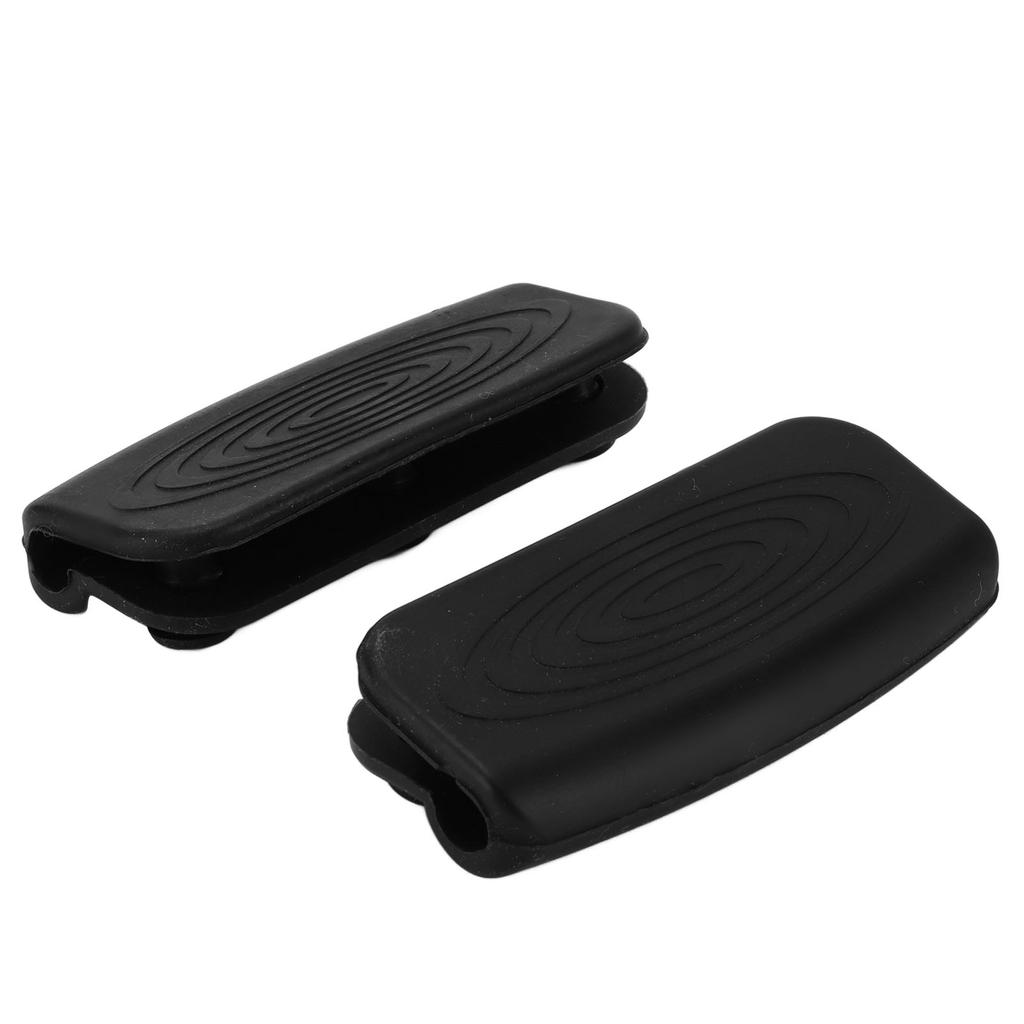 2PCS Silicone Pot Handle Holder Pot Holder Sleeve Heat Insulated Skillet Handle Cover for Kitchen Cooking Baking