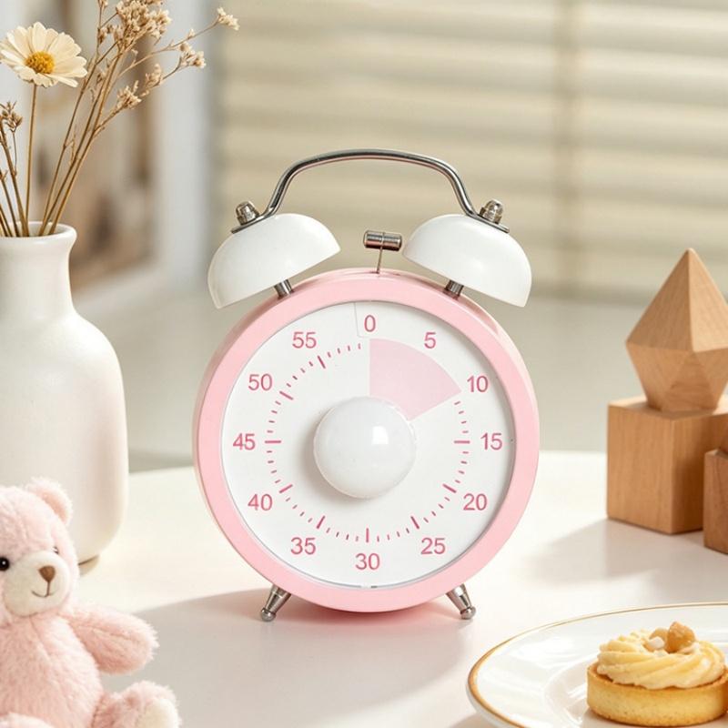 Timer a Campanella Grande Timer Portatile per Studio per Bambini Studenti Cucina Cottura Timer Promemoria Countdown per Corsa Yoga Fitness Cronometro