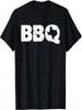 Texas BBQ Novelty Texas Barbecue And Map Vintage BBQ T-Shirt