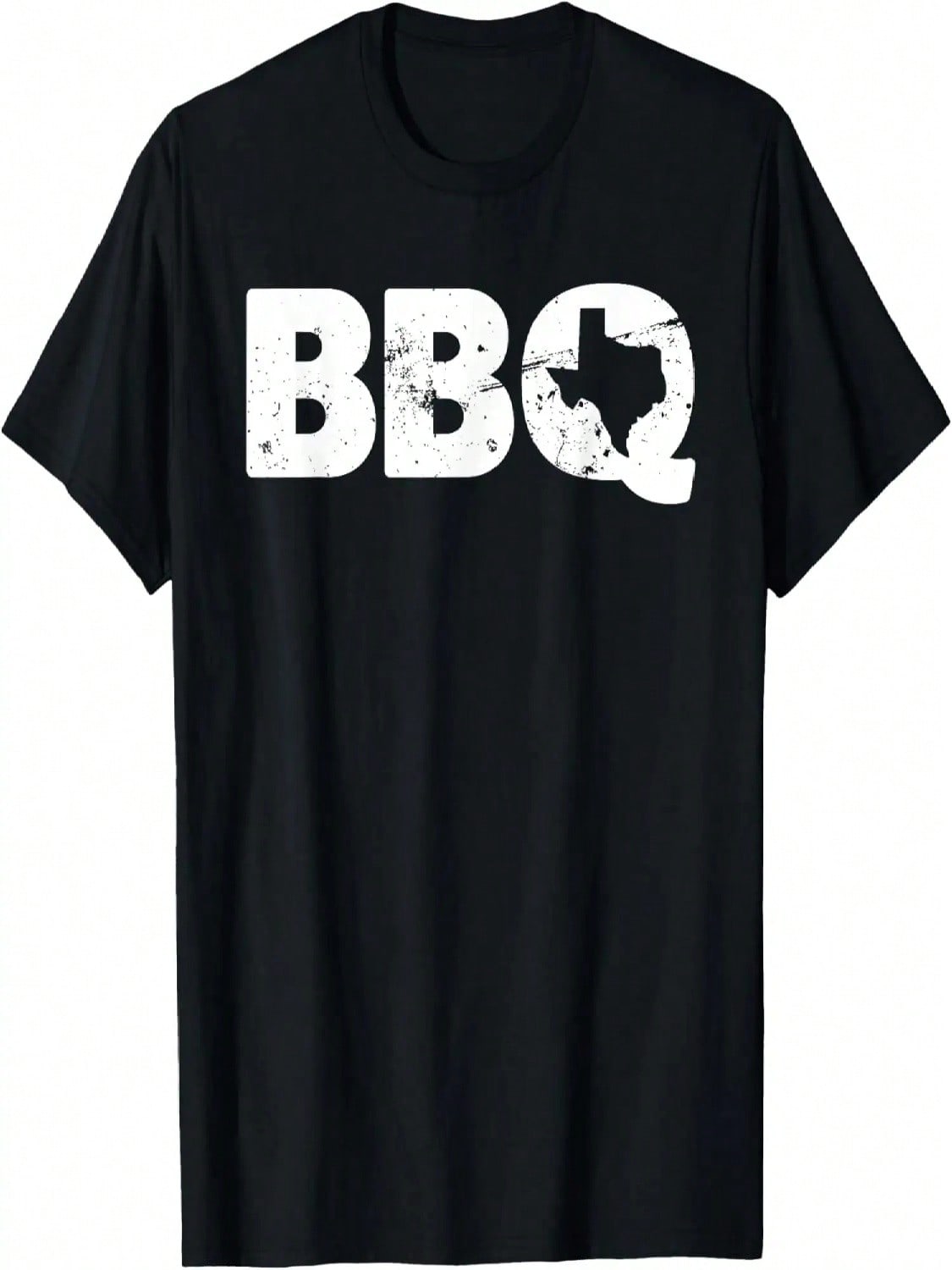 Texas BBQ Novelty Texas Barbecue And Map Vintage BBQ T-Shirt S разноцветный