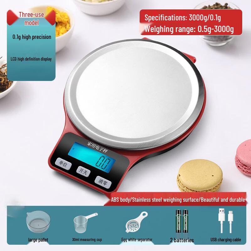 YEANTEEN Digital Kitchen Scale for Baking