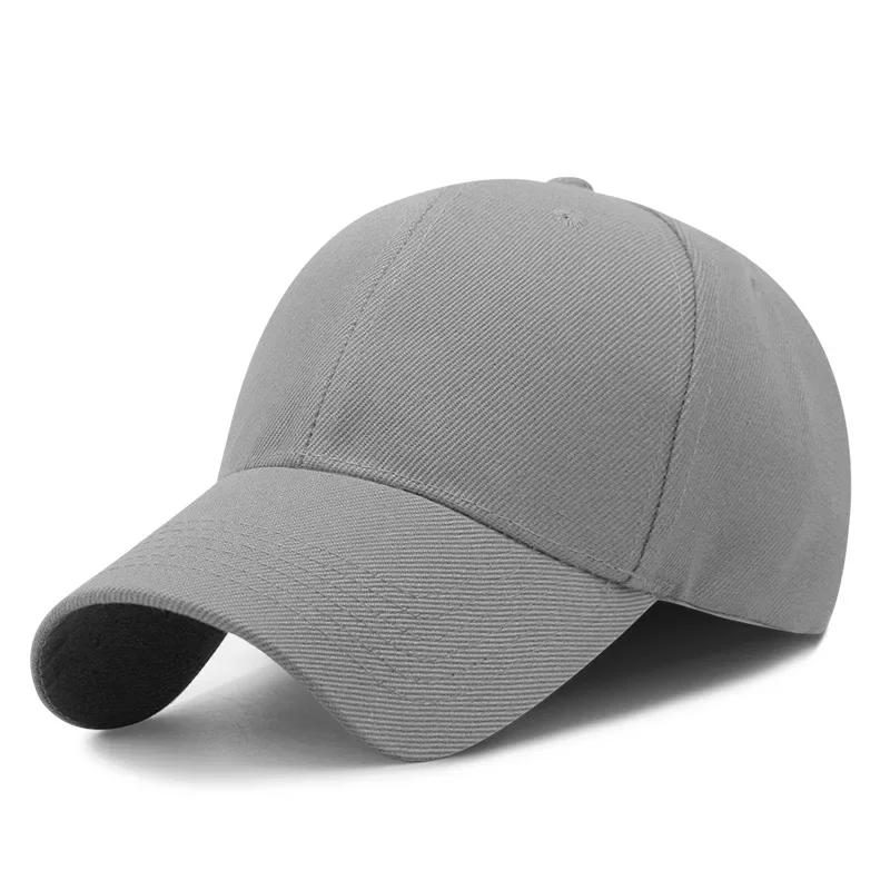 New  Cap Plain Adjustable Snapback Hat High Quality Adult Hip Hop Urban Street Style Baseball Cap Men Women Outdoor Leisure Baseball Hat