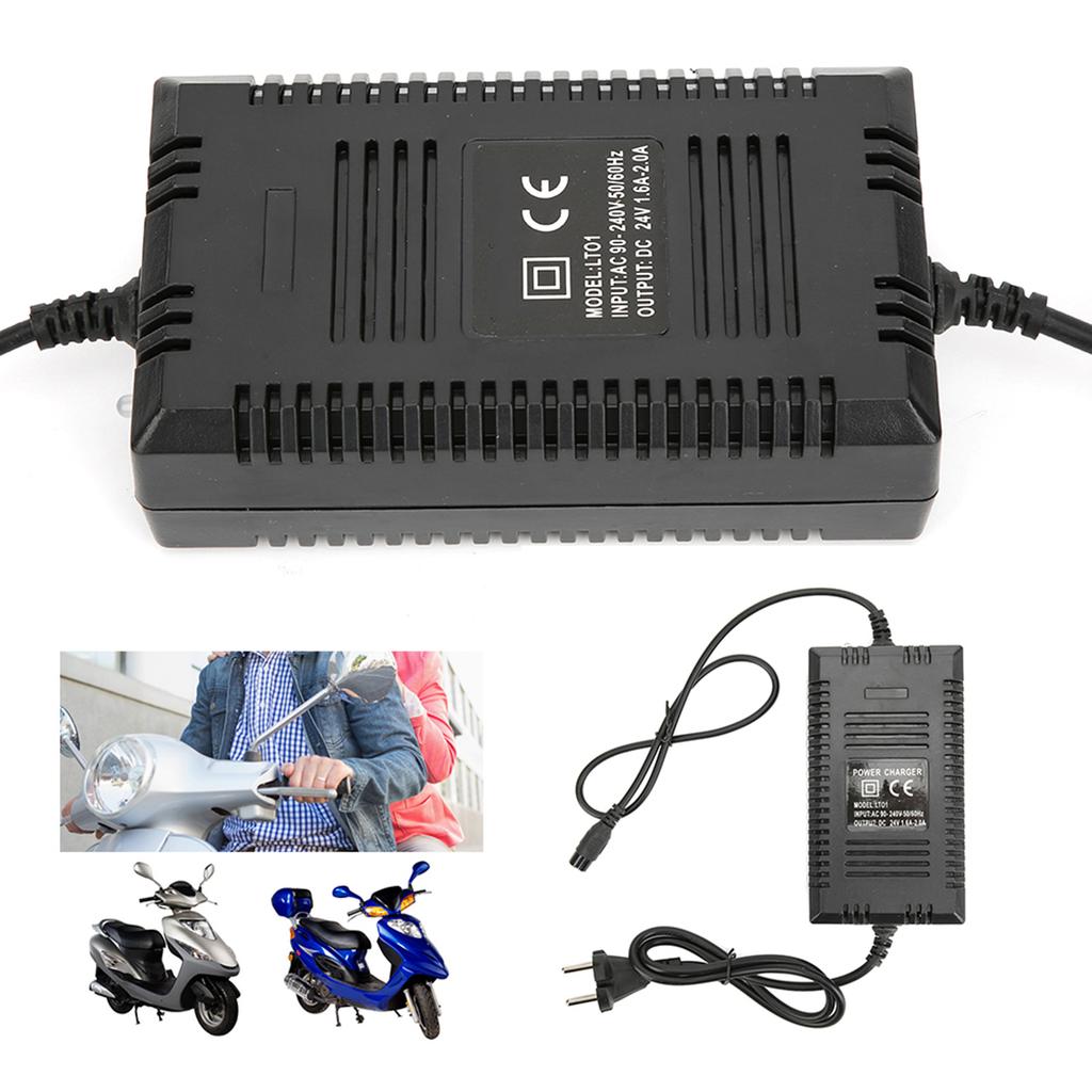 24V Portable Lithium Battery Charger for Electromobile Electric Bicycle