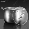 FU CHENG HANG 28cm 304 Stainless Steel Soup Pot