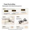 SANAG S6S Ultra Clip-On Open-Ear AI Translator Bluetooth Earbuds