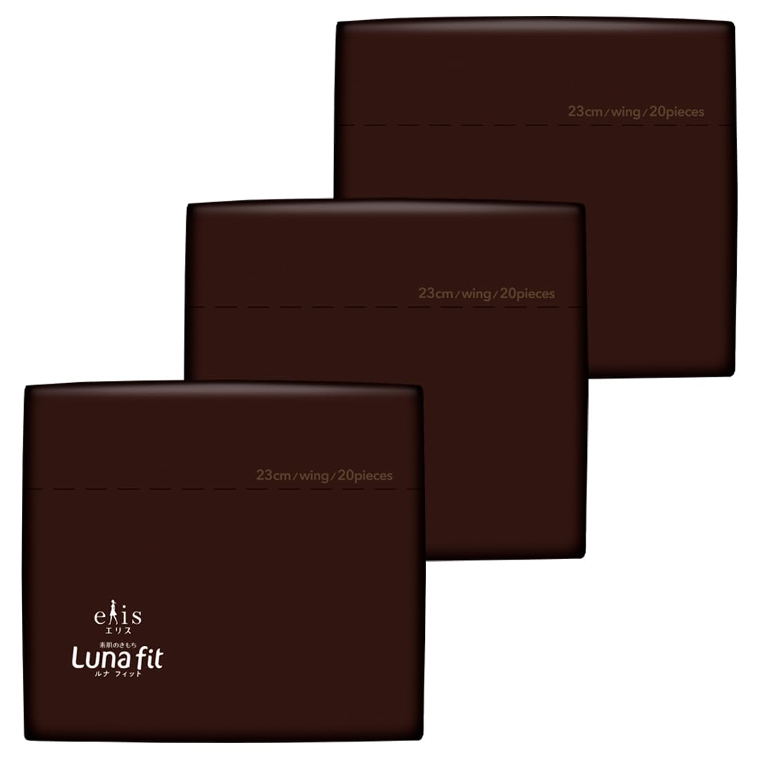 

Ellis Lunafit Napkins with 60 count count x 3 Ultra Daytime Pads for Heavy Simple Bulk Purchase Wings, 23cm, (20 packs), Slim, Flow, Design,