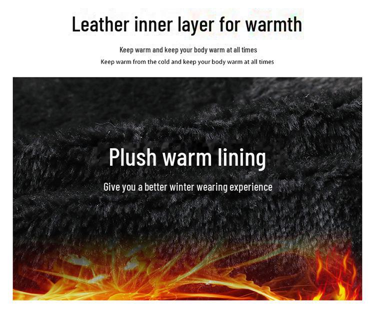 Men's Leather Business & Motorcycle Jacket with Baseball Collar (Autumn/Winter 2025 Collection)