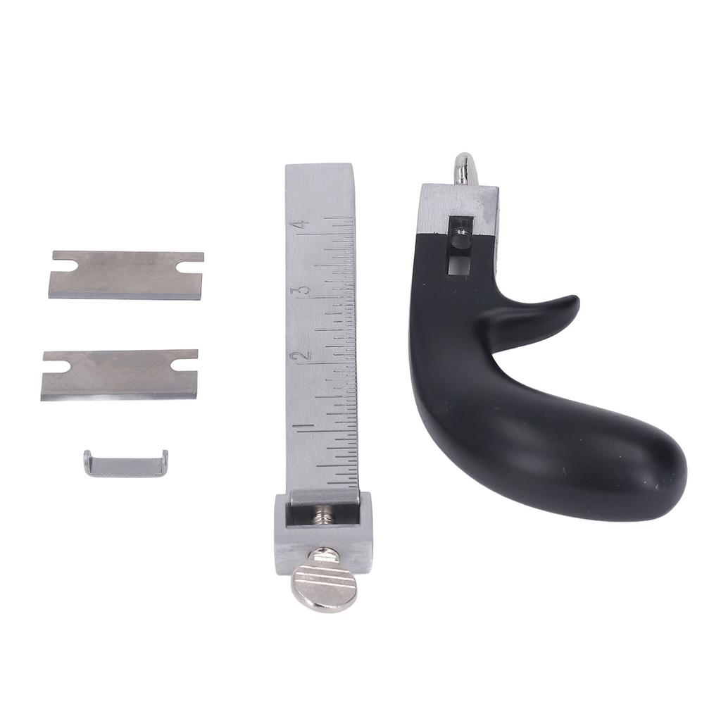 Skórzany Nóż do Cięcia Sznurka Uchwyt Wzór Wyciskany Ostre Ostrza Ręczny Cutter do Skóry Pasek Skórzany