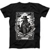 Tarot Card Plague Medical Doctor Funny Gift Black Tee T Shirt 328
