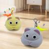 Interactive Pet Toy with Automatic Sensor Realistic Sound Extended Tail Moving Toy Tear-Resistant Squeaky Toys for Cats Dogs