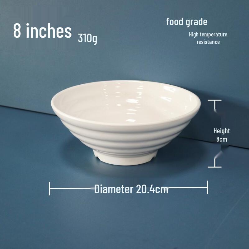 777 Melamine Commercial Ramen & Soup Bowls