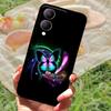 Für Vivo Y17s Hülle Mode Cartoon Schwarz Silikon Weiche Rückseite Hülle Für Vivo Y17s Handyhülle Cover 6,56" Y 17 s Funda Coque