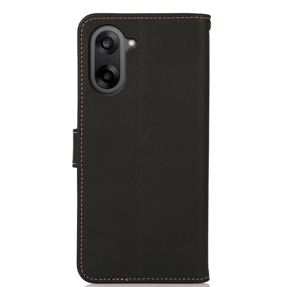 for OnePlus Nord CE5 5G Case Genuine Cow Leather Wallet Phone Cover