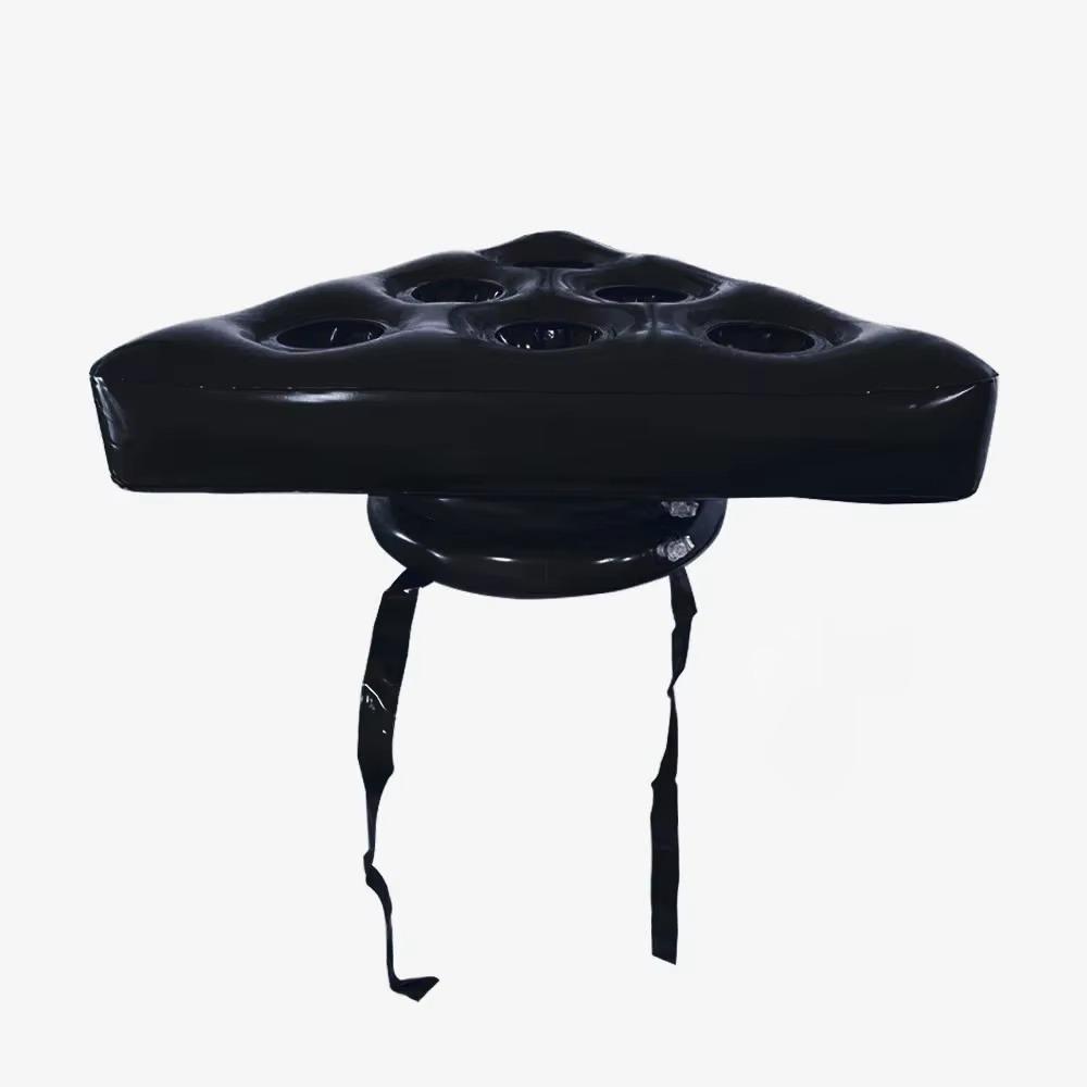 Triangle Cap Toss Game Hat Beverage Cup Mats Party Toss Game Inflatable Pong Hat Garden Party