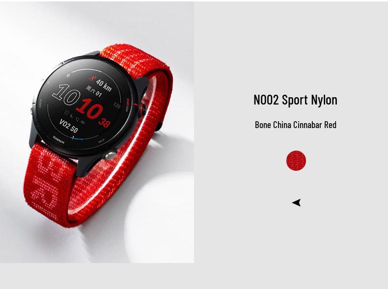 61S Sport Woven Strap for Garmin Fenix 8/7/6Pro/7Pro - Breathable and Original Loop