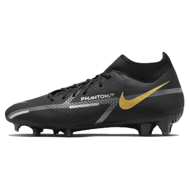 

Nike Phantom GT2 Academy DF MG Black Metallic Gold Men Sneakers Dark-Grey Metallic-Dark-Grey DC0797-007 40.5