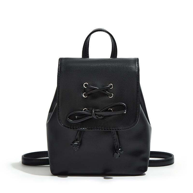 Ballet Style Bow Backpack Bag Women's Summer New Trendy Backpack Cute Portable Shoulder Bag Schoolbag