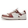 Anta Slip Resistant Abrasion Resistant Cushioning Low top Skateboard Shoes Women's White Red 922448019-1