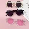 Retro Children'S Sunglasses Fashion Sunglasses Boys Show Baby Sunscreen Sunshade Children'S Glasses Simple Trend