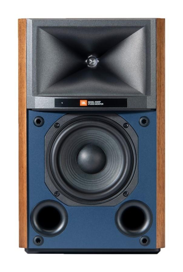 JBL 4305P Valnøtt Aktive monitorer 2 x 150 W, DAC, strømming, MQA, BT, AirPlay + STATIV GRATIS, JBL by HARMAN