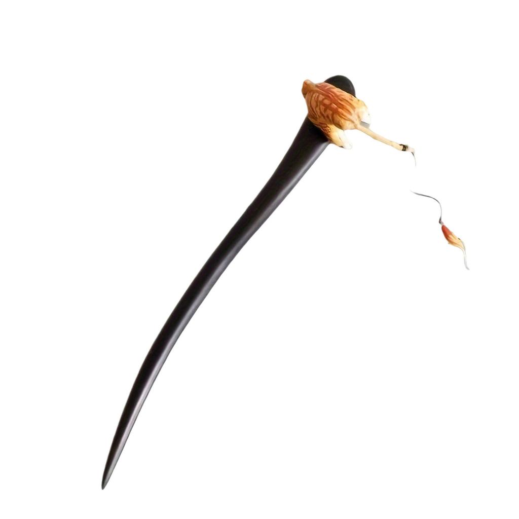 Wood Hair Accessory Hairpin  Hair Chopstick  For Women Casual Party Office Fishing Cats Theme