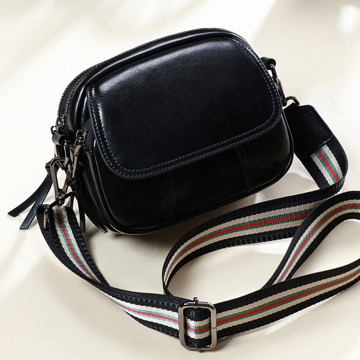 

Bag Women S Bag Fashion Leather Messenger Bag Women S Versatile Casual Satchel Shoulder Bag Tide 18*15*7（cm）