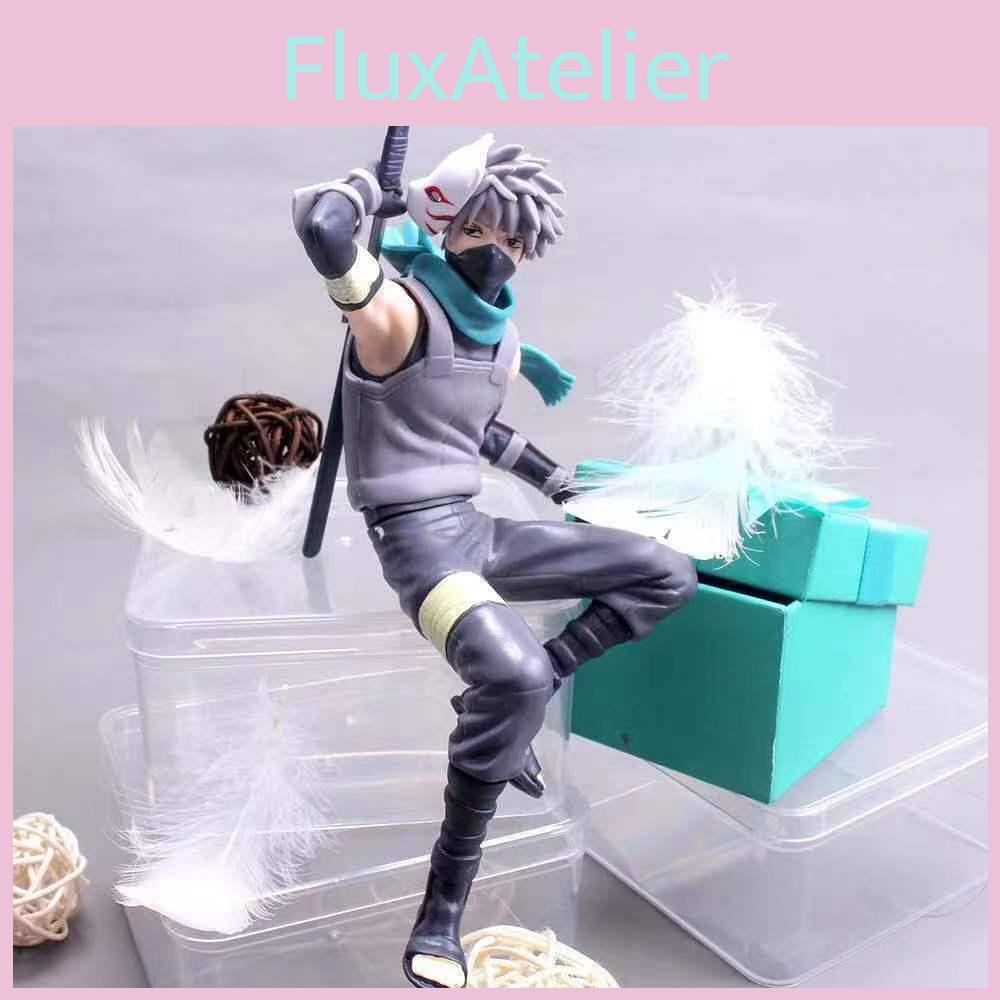 Naruto Kakashi Hatake Anime Character Toy Model Cake Decoration Pvc Material