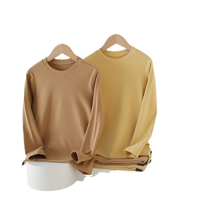 Warm Ginger Kids' Antibacterial Thermal Underwear Set - Cashmere Silk Patch, Girls & Boys, Ages 7, Autumn/Winter.