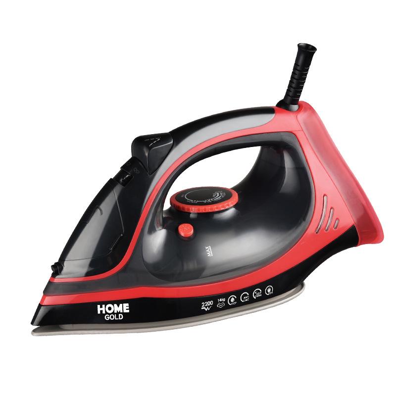Compact Handheld Steam Iron with Ceramic Soleplate and Large Water Tank