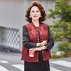 2026 New Chinese Style Spring Vest for Middle-aged and Elderly Women