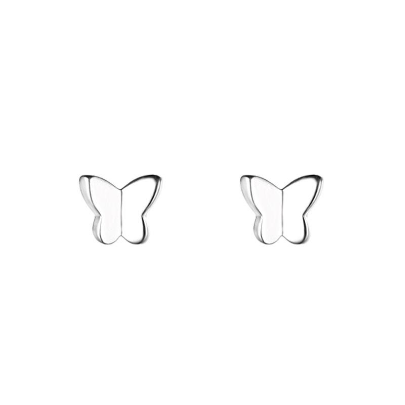 2022 Trendy Mini Butterfly Stud Earrings - High-End Niche Design for Women