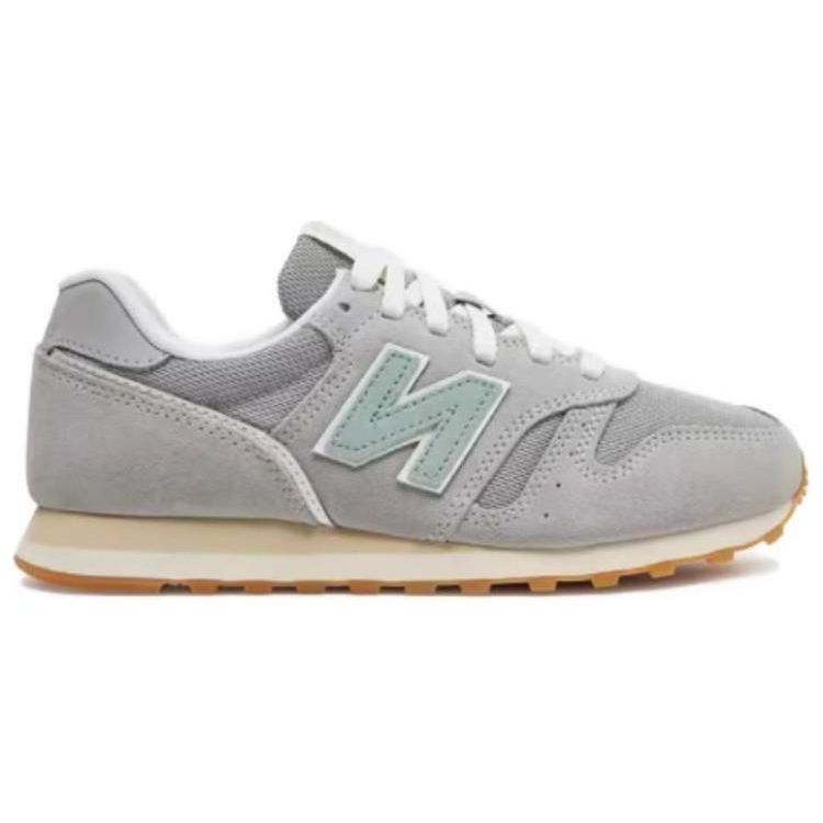 New Balance NB 373 Všestranné Pohodlné Tlumící Nárazy Odolné Nízké Neformální Běžecké Boty Dámské tenisky Šedé Zelené WL373TK2