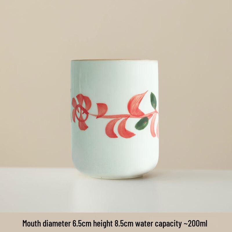 Shangqi Hand-Painted Ceramic Teacup