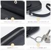 Ganve Women's Genuine Leather Coin Purse, Durable, Small Item Pouch, Popular and Stylish, with Key Chain, Large Capacity, Cute Wallet, Box-Shaped
