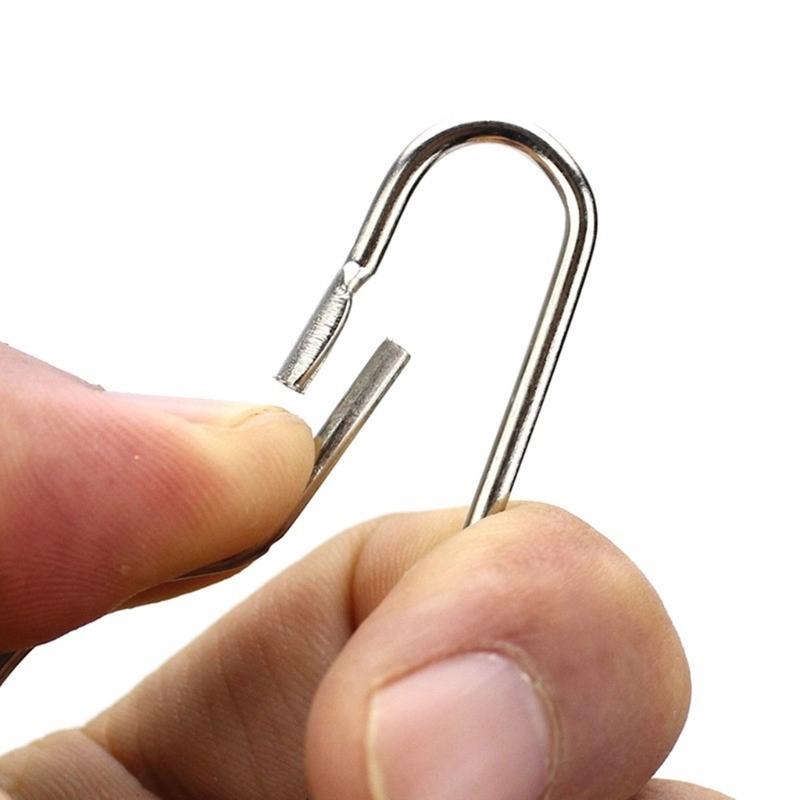 4pcs Fishing Downrigger Release Snap Fishing Tackle Weights Clip Clamp Power Grip Line Release Clip