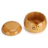 Wooden Yarn Storage Bowl Environmentally Friendly for Household Circular with Lid Crafted Box