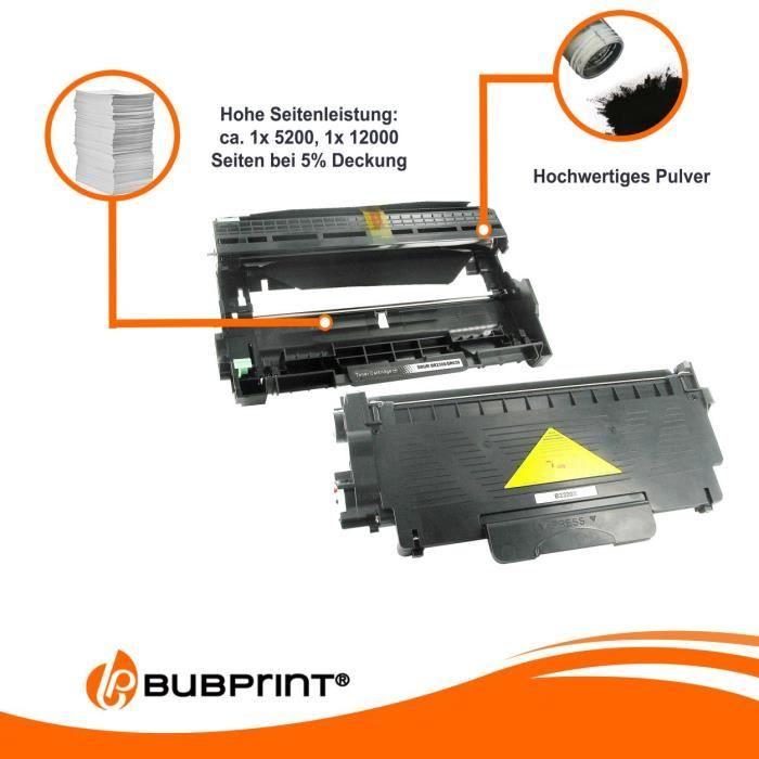 Cartouche de toner compatible brother tn-2320 xxl &amp; dr-2300 - noir - jusqu'à 2600 pages iso/iec 19752
