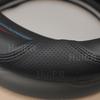 For Knewstar 001 2024 2025 2026 D-shape Steering Wheel Cover Leather Protector Anti Slip Wear-resistant Decorative Accessories