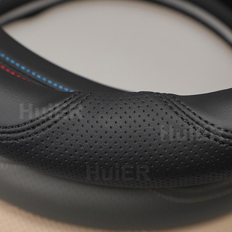 For Knewstar 001 2024 2025 2026 D-shape Steering Wheel Cover Leather Protector Anti Slip Wear-resistant Decorative Accessories
