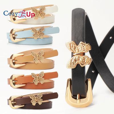 Women's Belt Cute Wind Butterfly Decoration Wild One-piece Skirt Belt