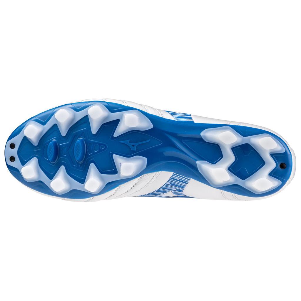 Mizuno Monarcida Neo 3 Sw Comfortable Versatile Non-Slip Durable Soccer Shoes Men sneaker White Blue P1GA242725