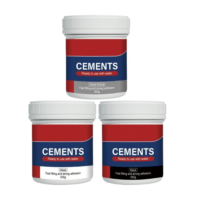 Hållbar & Mångsidig Lösning Pålitligt & Vattentätt Reparationscement Snabbtorkande Cement för Sprickiga Kakel & Skadad Fogmassa