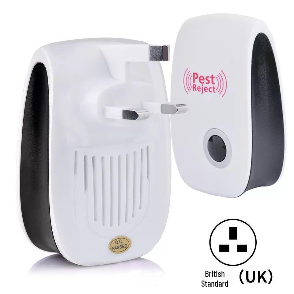 Ultrasonic Smart Mosquito & Pest Repeller: Silent, High Power, Variable Frequency for Insects, Cockroaches, and Mice.