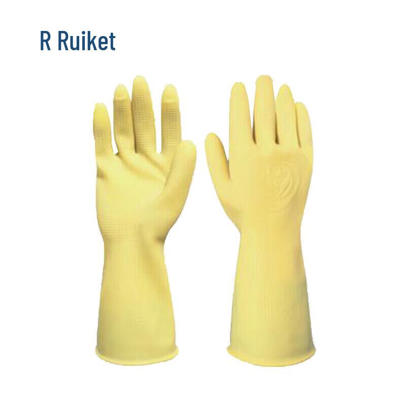 RUIKETE RSH73 Acid-Resistant Industrial Latex Gloves