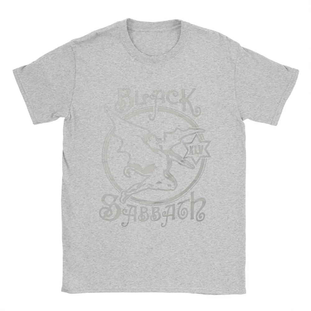 Black Cool Sabbaths Printed T Shirt for Men Women Cotton Crazy TShirt Crew Neck Tee Shirt Male Short Sleeve Top Graphic Printed