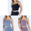 Womens Yoga Tank Top With Doublesided Fleece For Workout And Outdoor Running